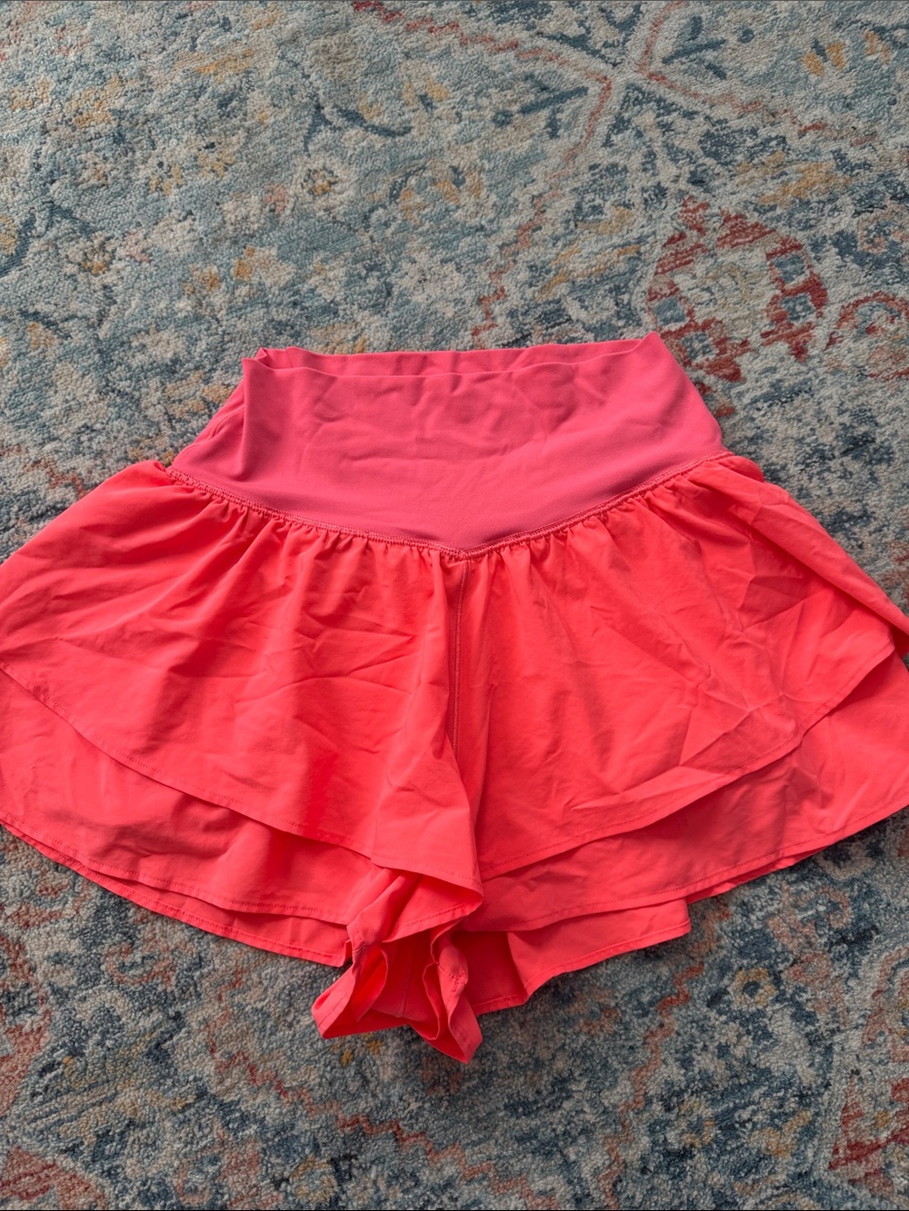 aerie Coral Pink Athletic Shorts